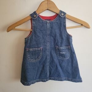 Tommy Hilfiger Denim Jean Dress Infant Kid 6 - 12 Months